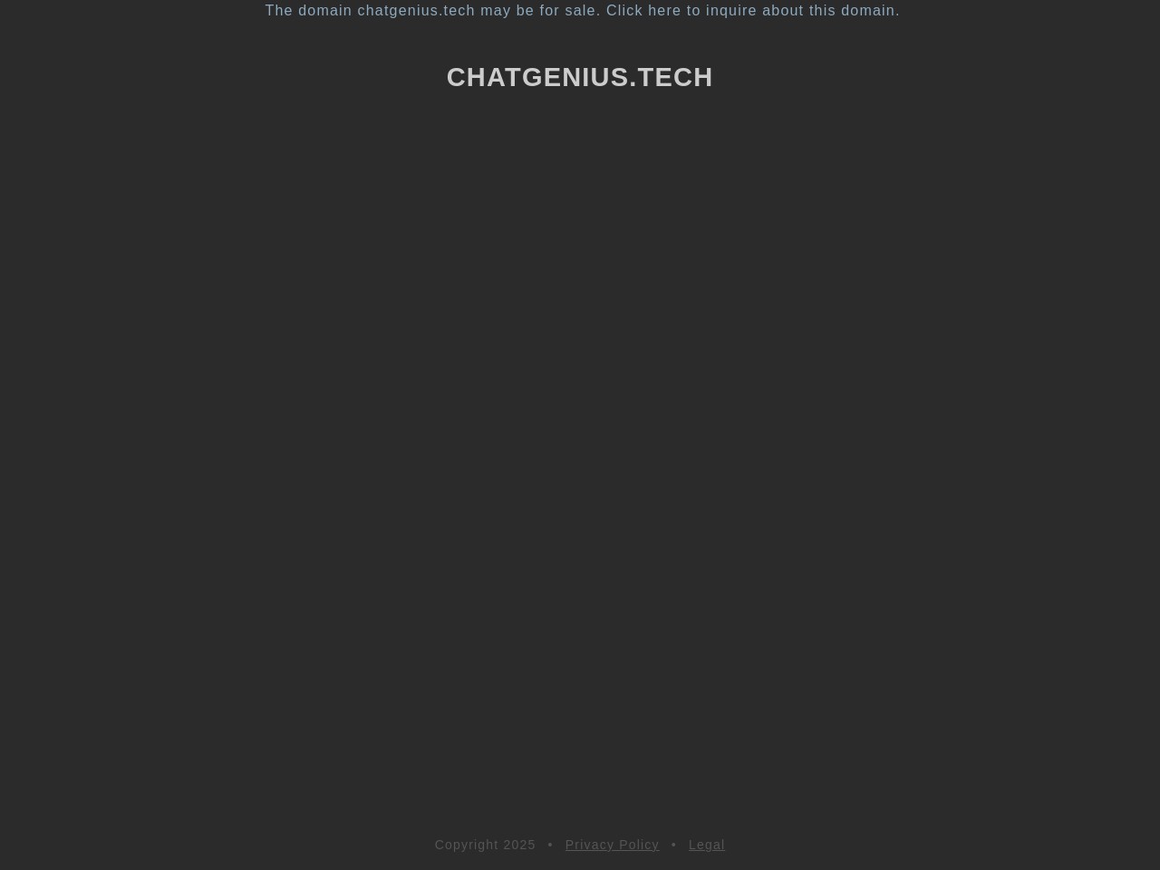 ChatGenius官网 – 智能对话的AI助手