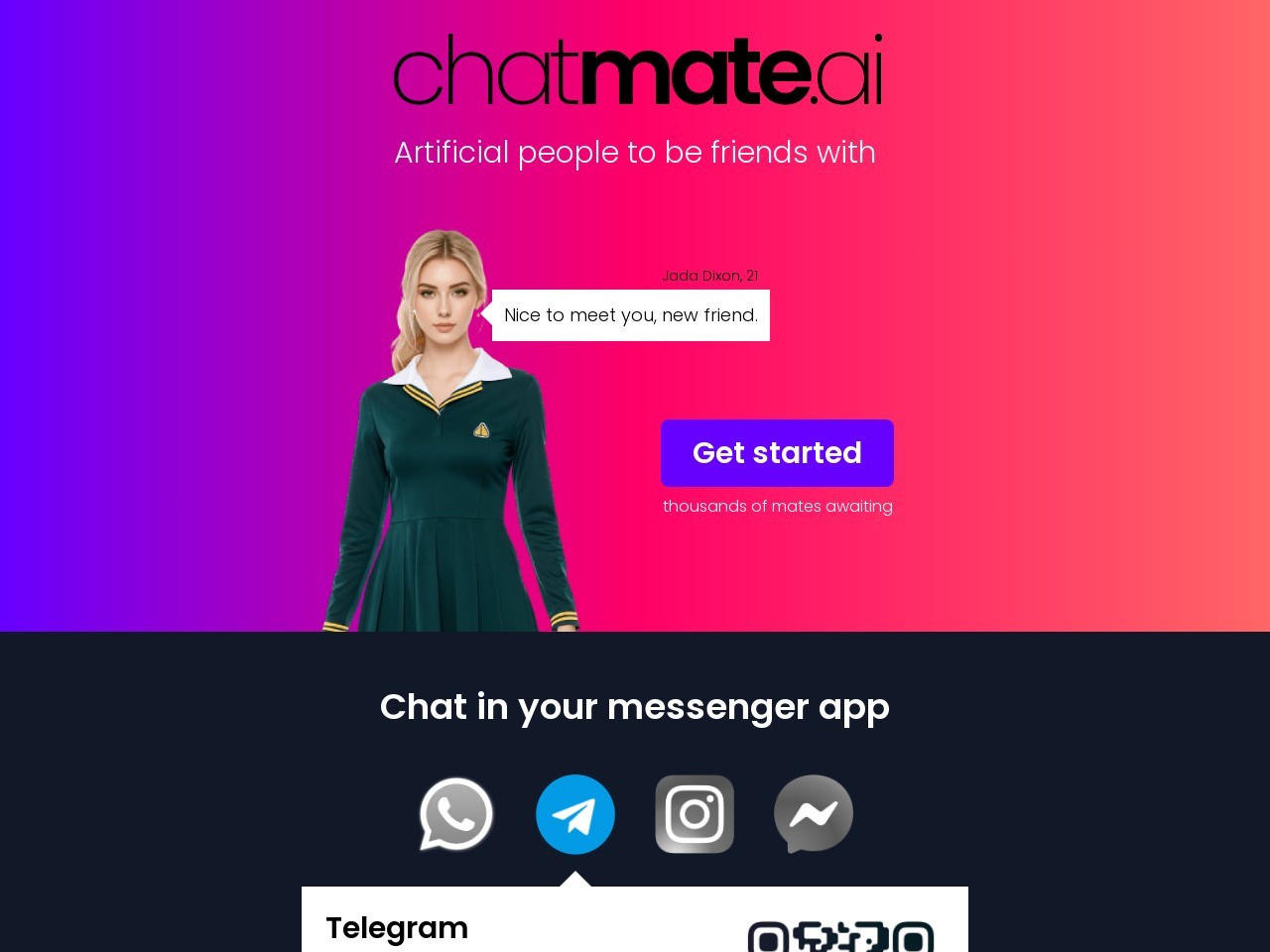 Chatmate AI官网 – 智能聊天，建立情感连接