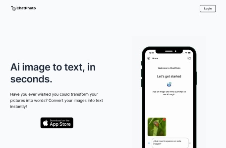 ChatPhoto: Ai Image To Text官网 – 将图片转换为文字，探索其含义