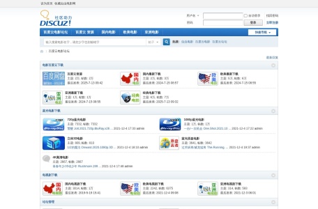 百度云电影论坛