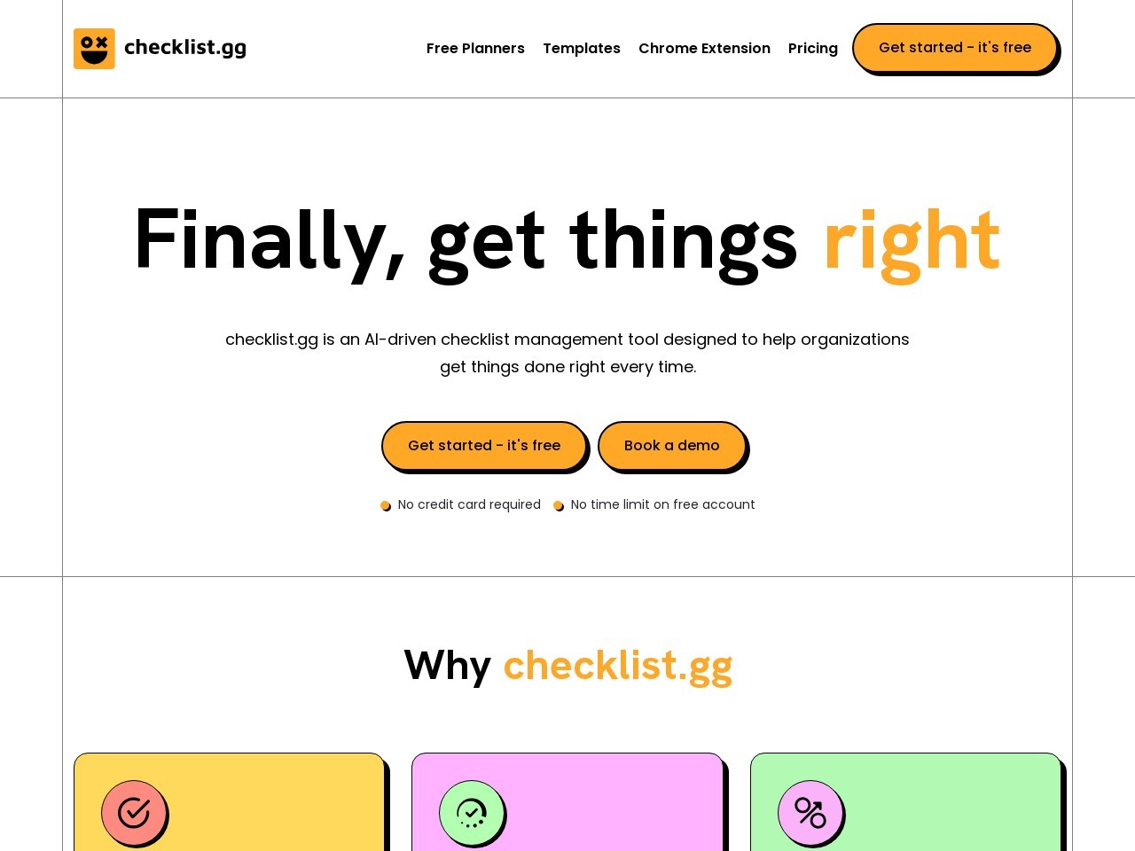 checklist.gg官网 – 使用AI创建高效检查清单