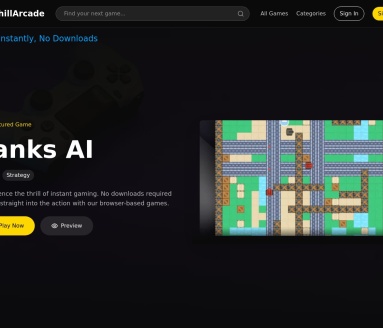 ChillArcade官网 – 在线AI生成游戏平台