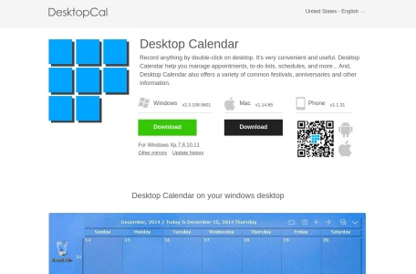 Desktop Calendar