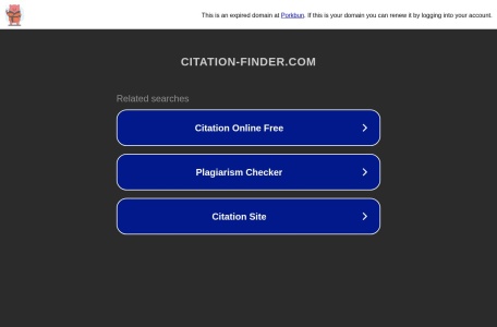 Citation Finder 论文引文查找器