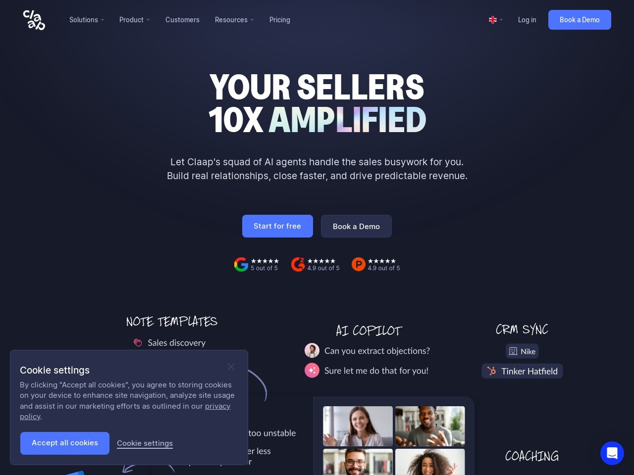 Claap 2.0官网 – 一站式视频工作区