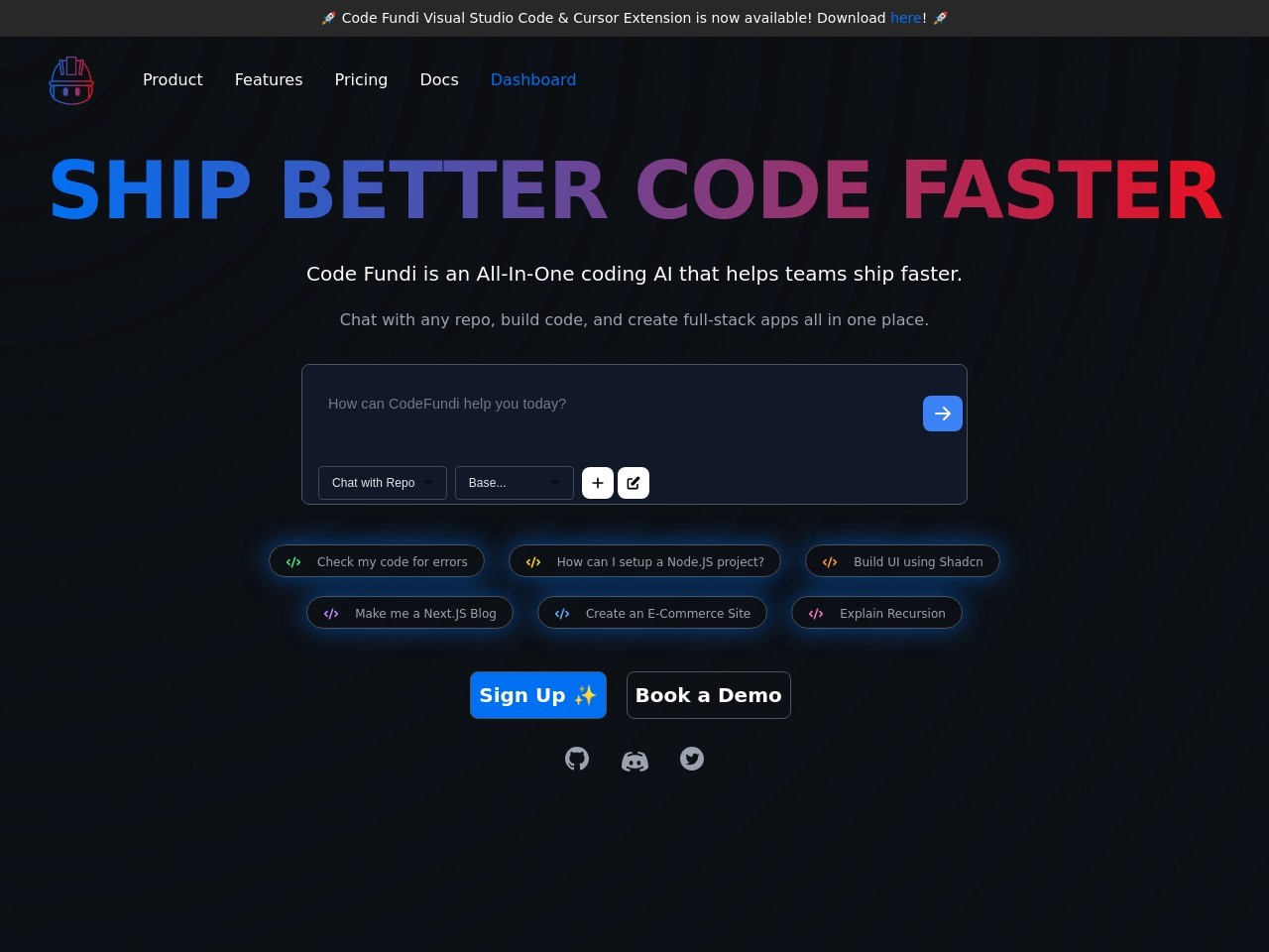 Code Fundi官网 – AI 编程助手，提升编码效率