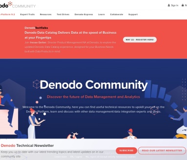 Denodo 智能助手官网 – AI驱动的数据管理助手