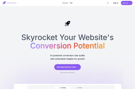 Convert Rocket AI官网 – 全球最佳转化率优化工具