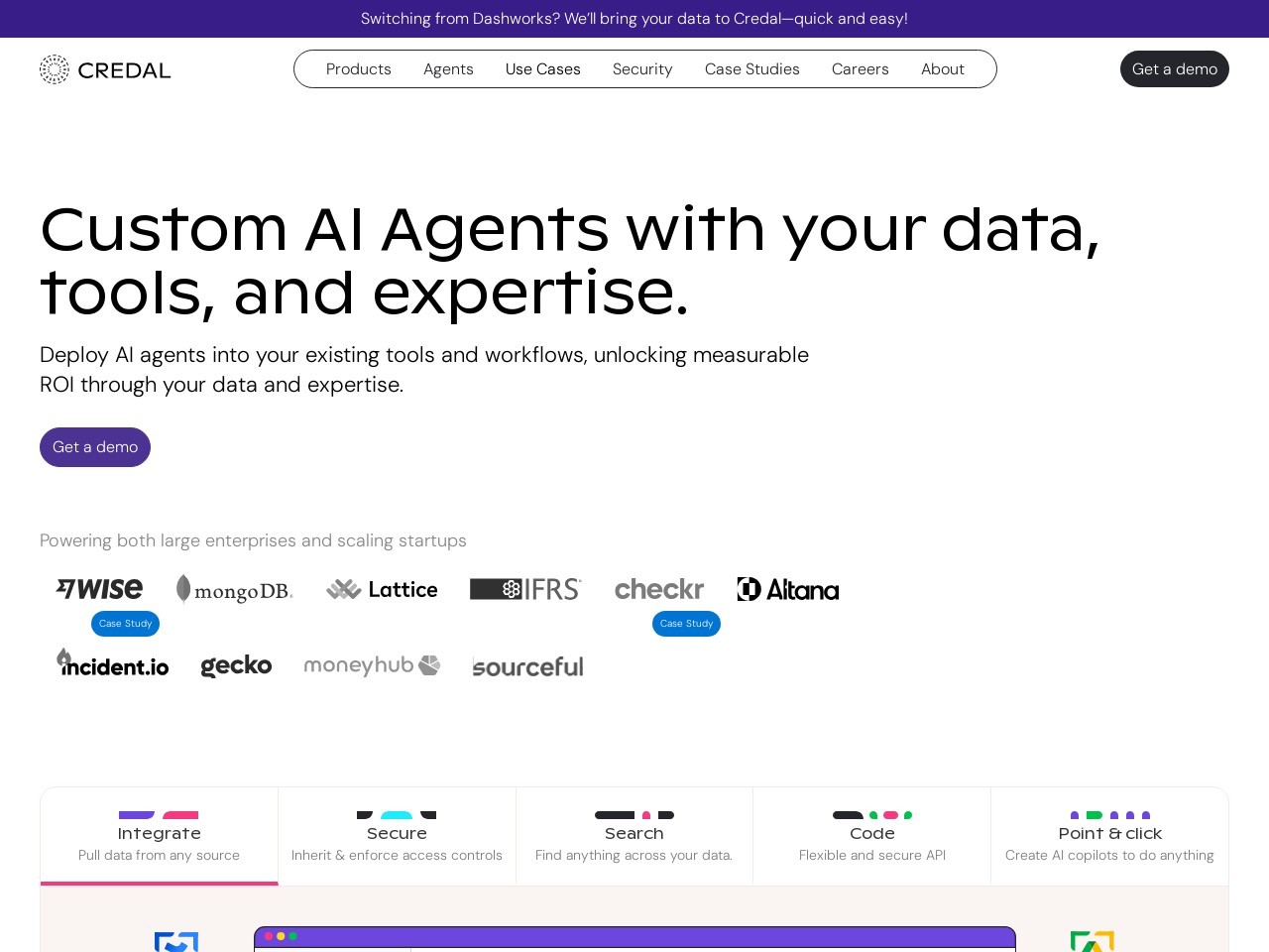 Credal.ai官网 – 安全地利用AI的企业平台