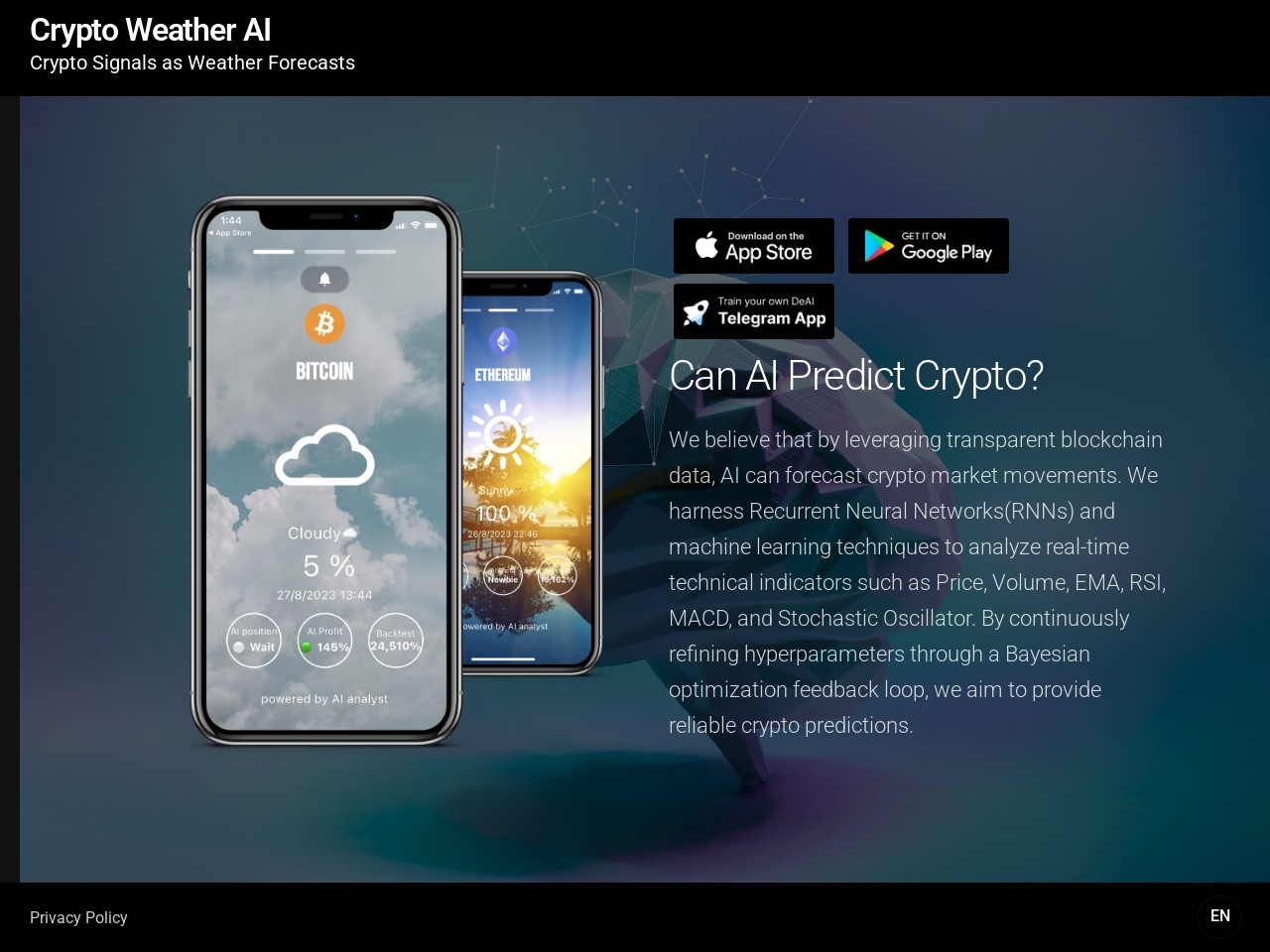 Crypto Weather官网 – AI专家每小时提供加密货币展望