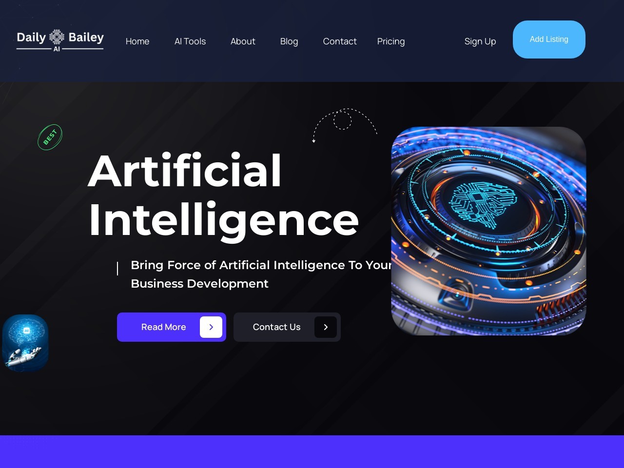 Daily Bailey AI官网 – 涵盖多种AI主题的博客
