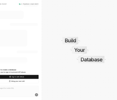 database.build官网 – 浏览器内PostgreSQL沙盒