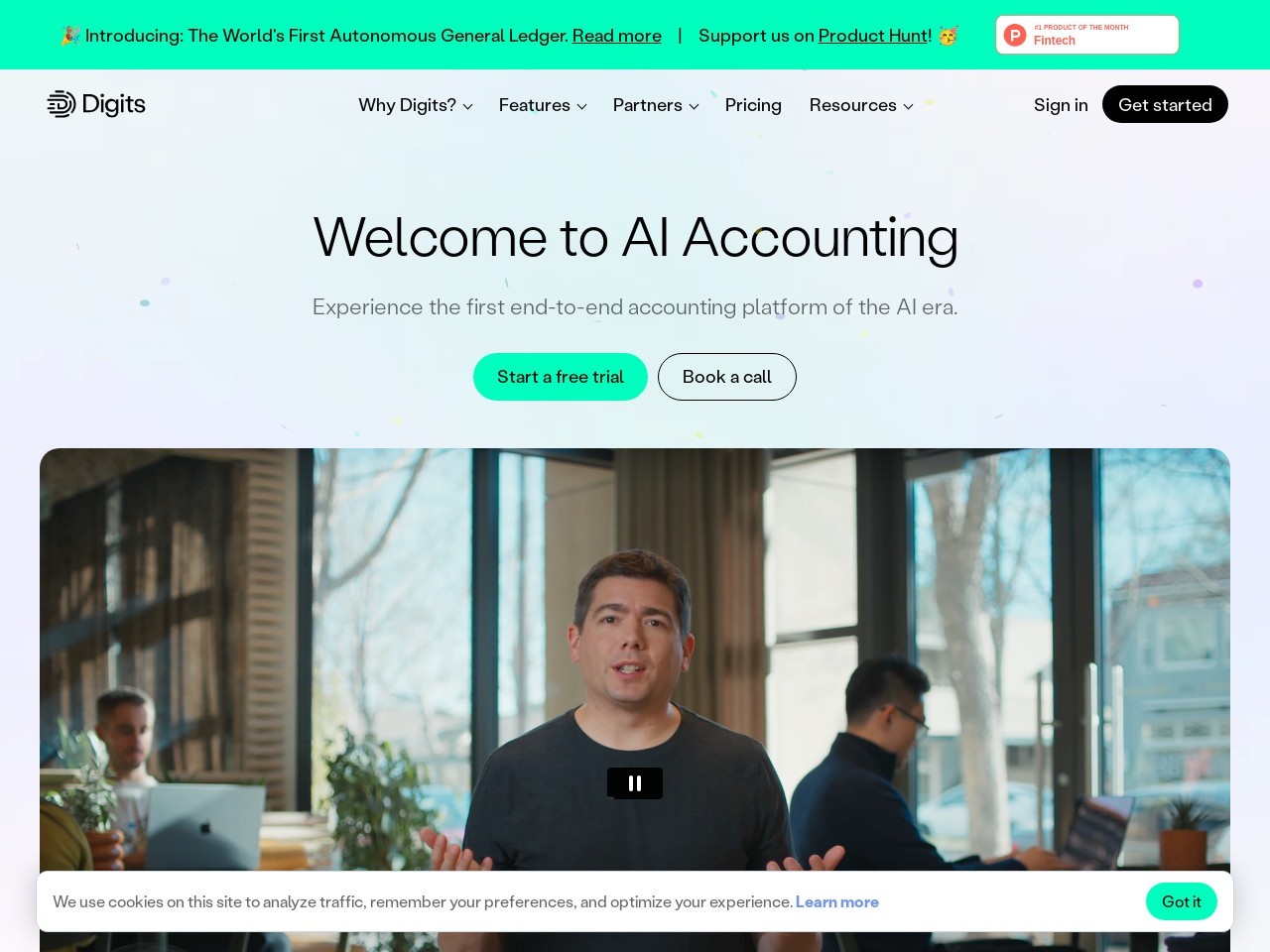 Digits — Accounting, reimagined.官网 – 颠覆传统的现代会计解决方案