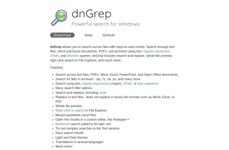 dnGrep