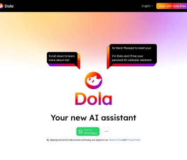 Dola官网 – 在消息应用中快速规划和同步生活