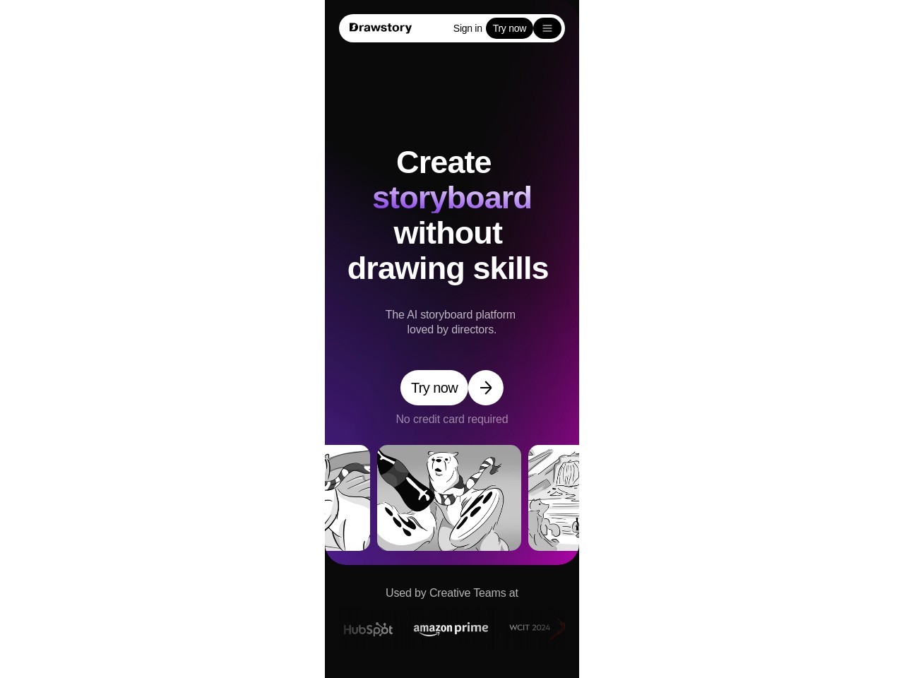 Drawstory官网 – AI辅助故事板制作
