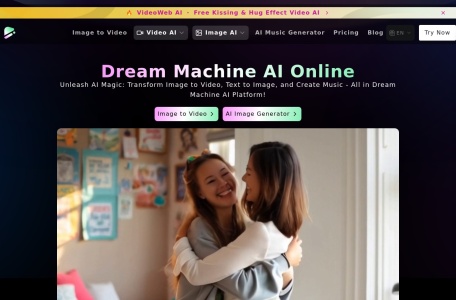Dream Machine AI-智能视频生成神器：文本图像秒变视觉盛宴！