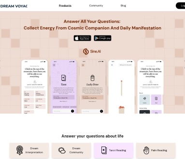 Dreamore AI官网 – 让梦境变为现实的应用