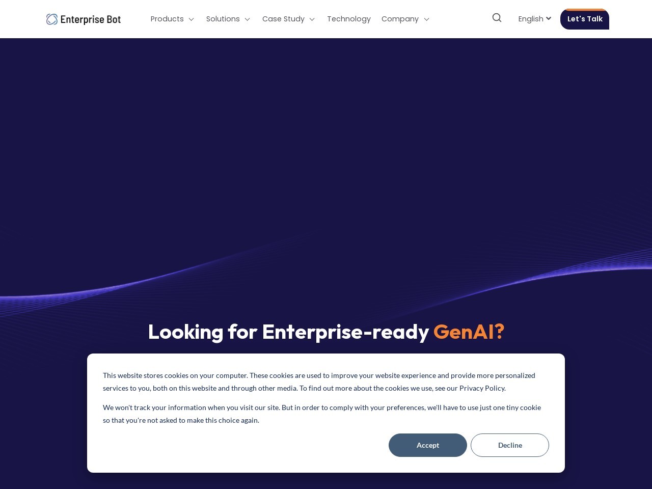 enterprisebot.ai官网 – 为企业提供对话自动化解决方案