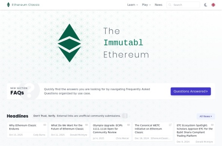 以太经典/Ethereum Classic(ETC)