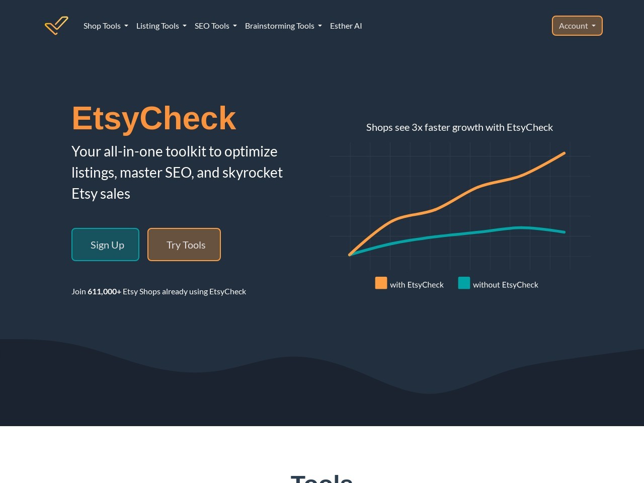 EtsyCheck官网 – 专为Etsy卖家设计的强大工具