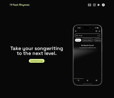 Fast Rhymes翻译站点