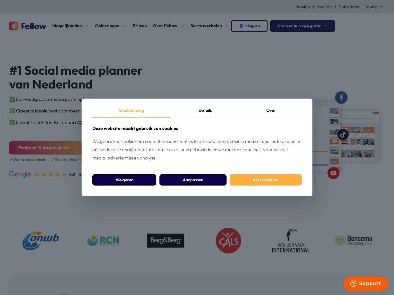 fellowtool.nl官网 – 轻松掌控社交媒体规划