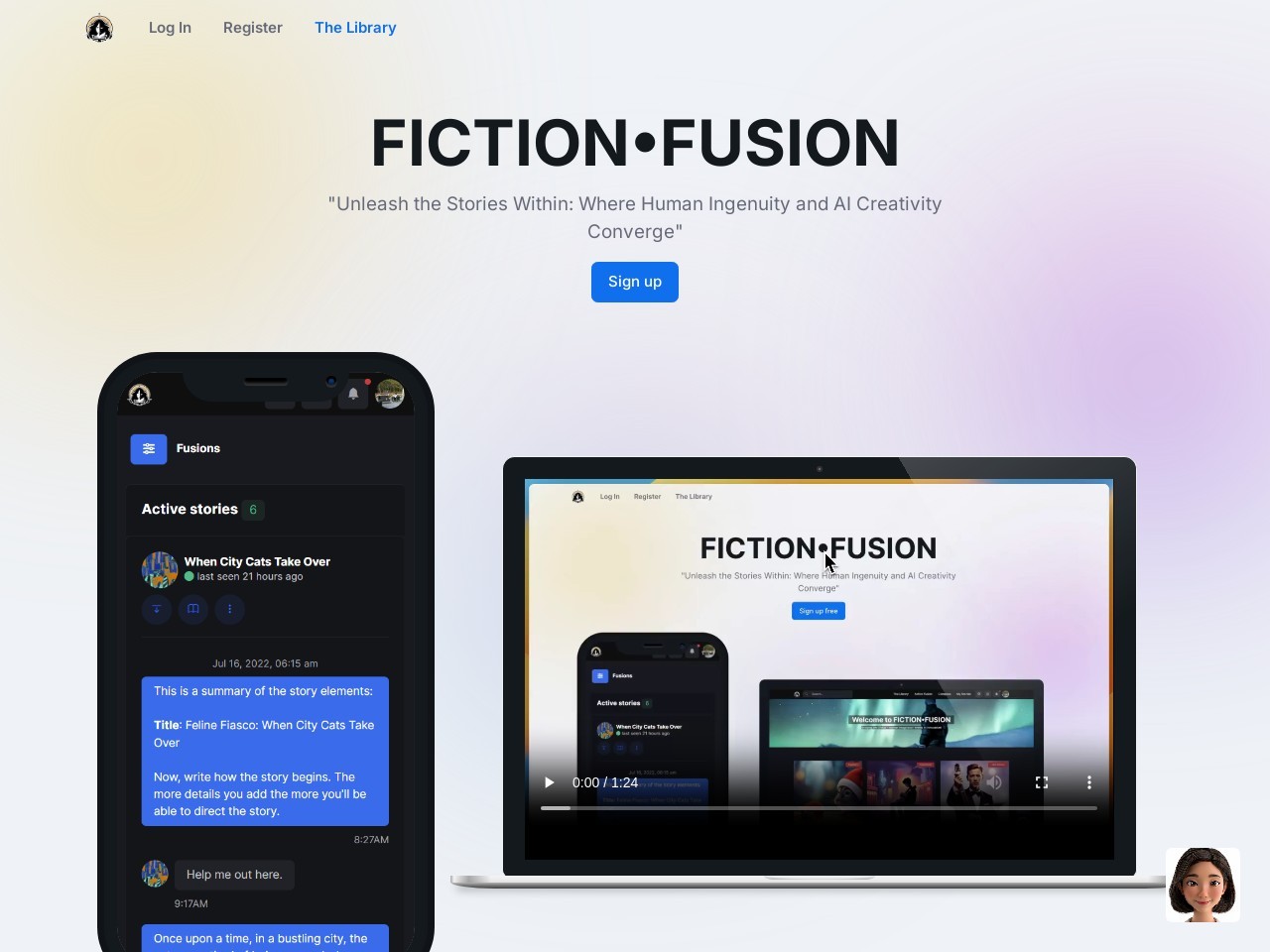 Fiction Fusion官网 – 人类创意与AI技术的结合