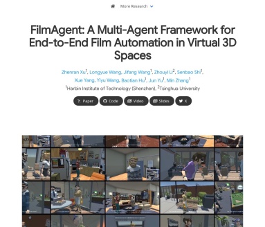 FilmAgent官网 – 自动化虚拟电影制作的多Agent框架