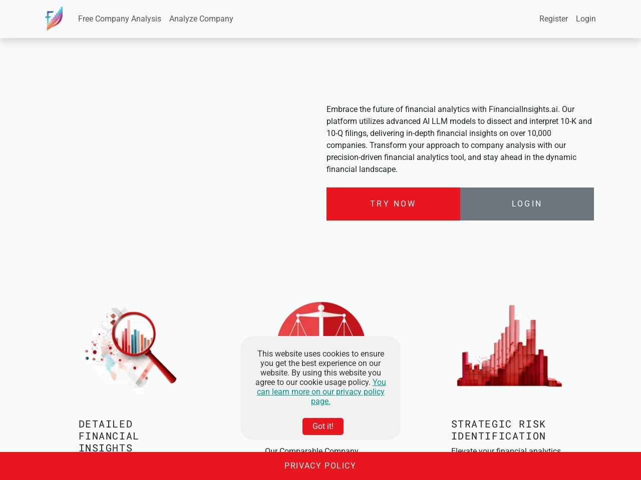 FinancialInsights.AI官网 – 利用AI获取公司财务洞察