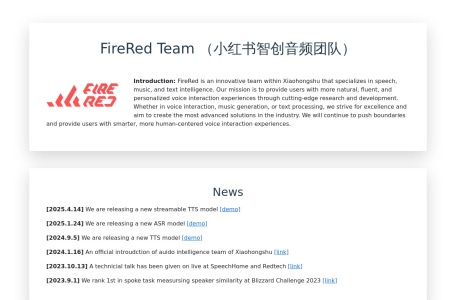 FireRedTTS
