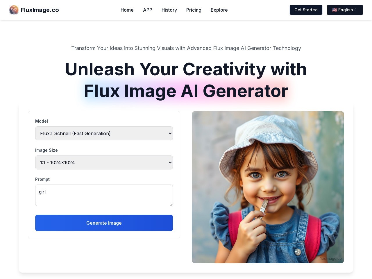 Flux Image AI Generator官网 – 先进的在线图像生成工具