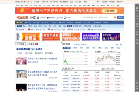 东方财富网外汇频道