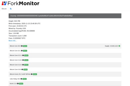 分叉监视器-BitMEX