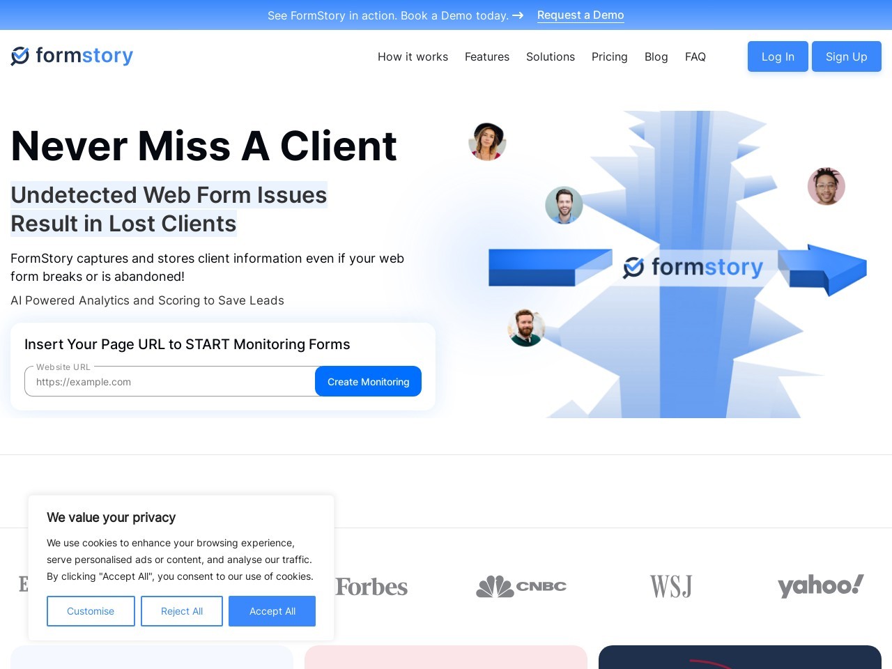 FormStory官网 – 一款网页表单监控软件