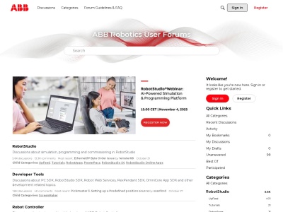ABB机器人用户论坛