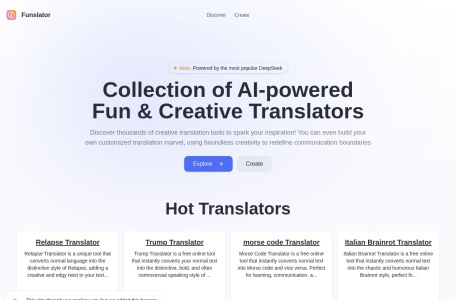 Funslator AI创意翻译