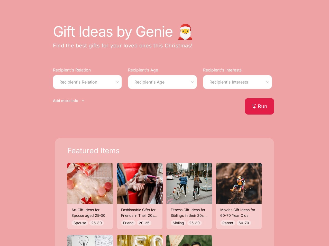 Gifts Genie
