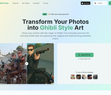 Ghibli Style – AI Photo to Anime Style Generator