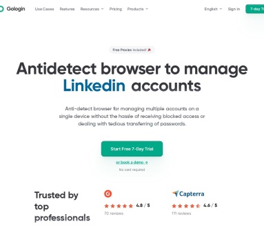 Gologin指纹浏览器