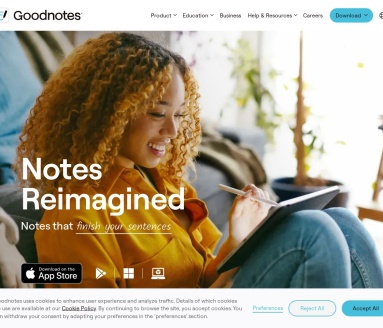 Goodnotes官网 – 重新定义手写笔记体验的AI应用