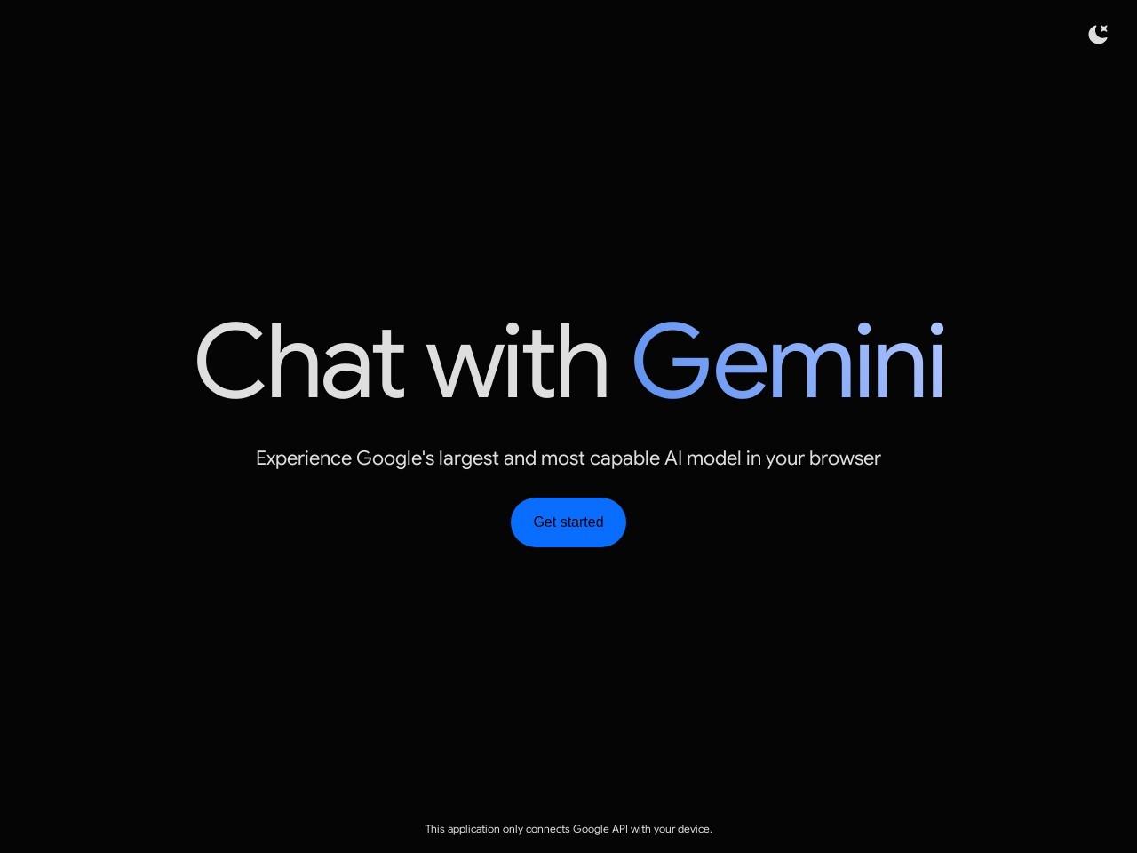 Google Gemini Web Chat – Open Source-开源的Google Gemini网页聊天应用