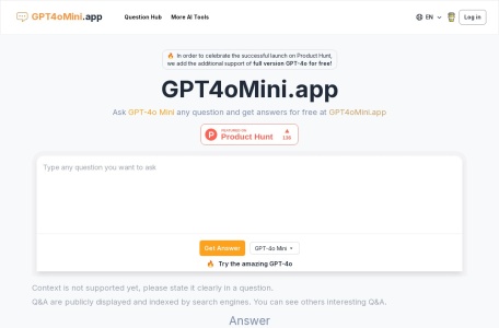 GPT4oMini.app-免费的ChatGPT4o官网 – Mini客户端