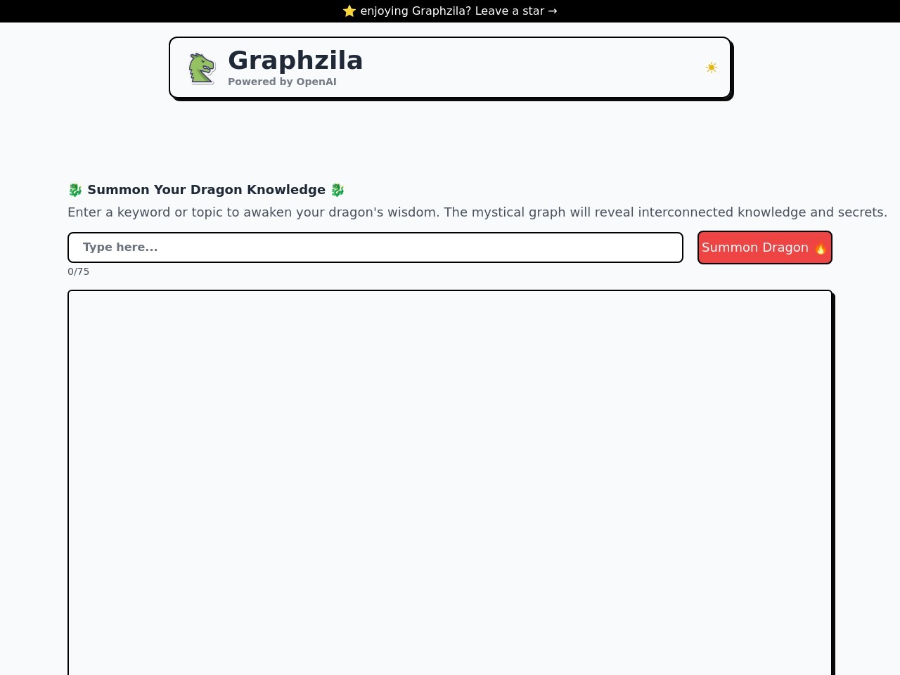 Graphzila官网 – 将文本描述转化为知识图谱
