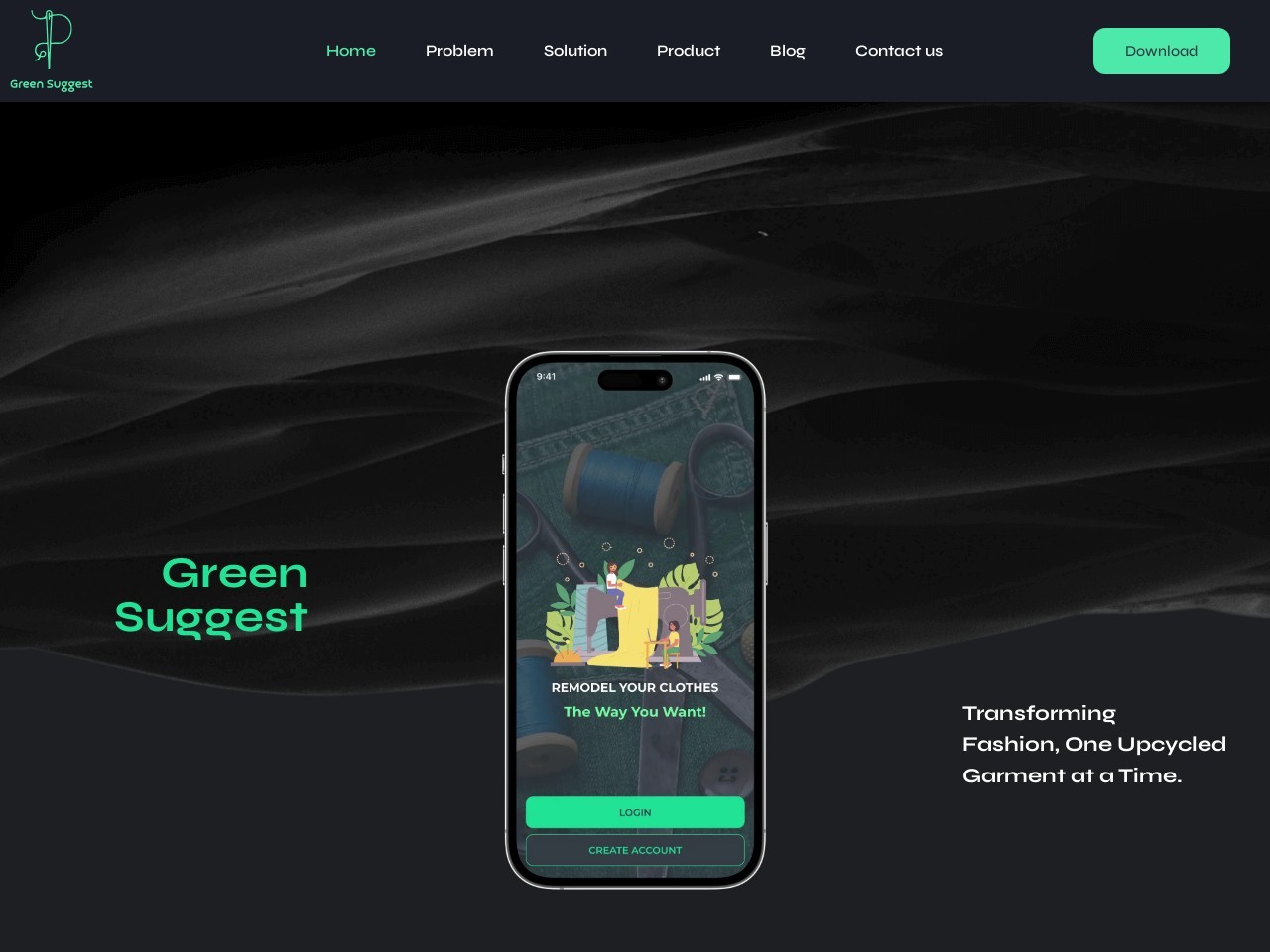Green Suggest官网 – 个性化的旧衣改造建议