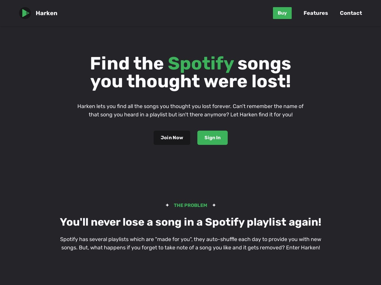 Harken官网 – 找回遗失的Spotify歌曲