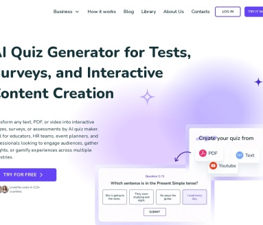 Hearify AI Quiz Maker官网 – 将文件转换为互动测验的先进工具