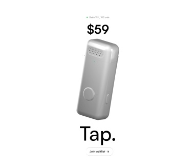 Tap官网 – 便携的AI助手