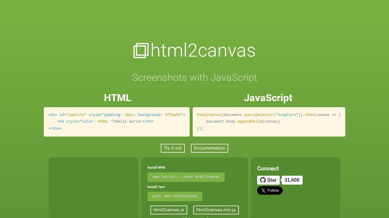 html2canvas