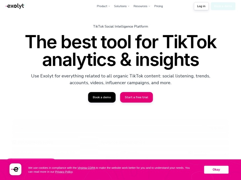 Exolyt | TikTok Analytics and Social Intelligence